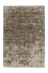 Однотонний килим Arte Espina з високим ворсом коричневий 160x230 см. 168161