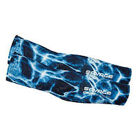 Налокотники Savage Gear Marine Uv Sleeves One size Sea Blue