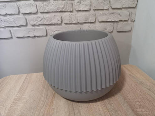 Вазон "Бохо" D21*33cм 4,5л, фото 1