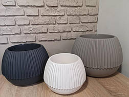 Вазон "Бохо" D21*33cм 4,5л, фото 3
