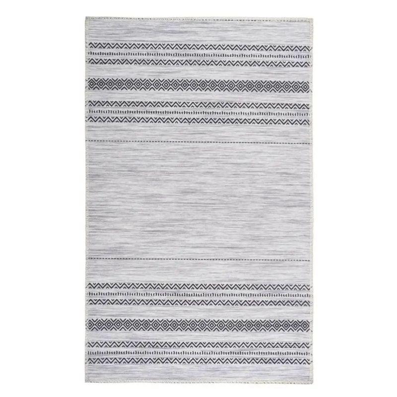Елегантний килим Arte Espina з плоским ворсом і принтом сірий 160х230 см. 168131