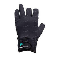 Перчатки Flagman без 3-х пальцев неопрен Titanium coated FGT001-L