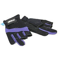 Рукавиці Owner 9642 Meshy Glove 3 Finger Cut Purple M