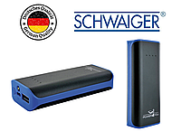 Power Bank 4400 mAh  Schwaiger, кишеньковий з кнопкою й індикатором