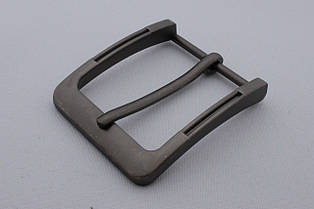 Пряжка ремінна, ширина - 40 мм, колір - сірий, артикул СК 5923