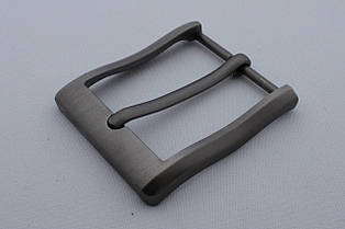 Пряжка ремінна, ширина - 40 мм, колір - сірий, артикул СК 5924