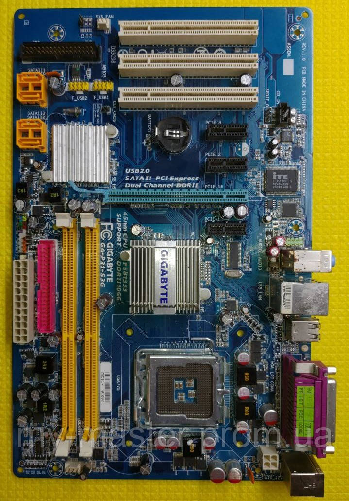 Материнская плата GIGABYTE GA-P31-S3G