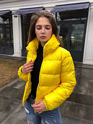 Жіноча куртка W1 жовта