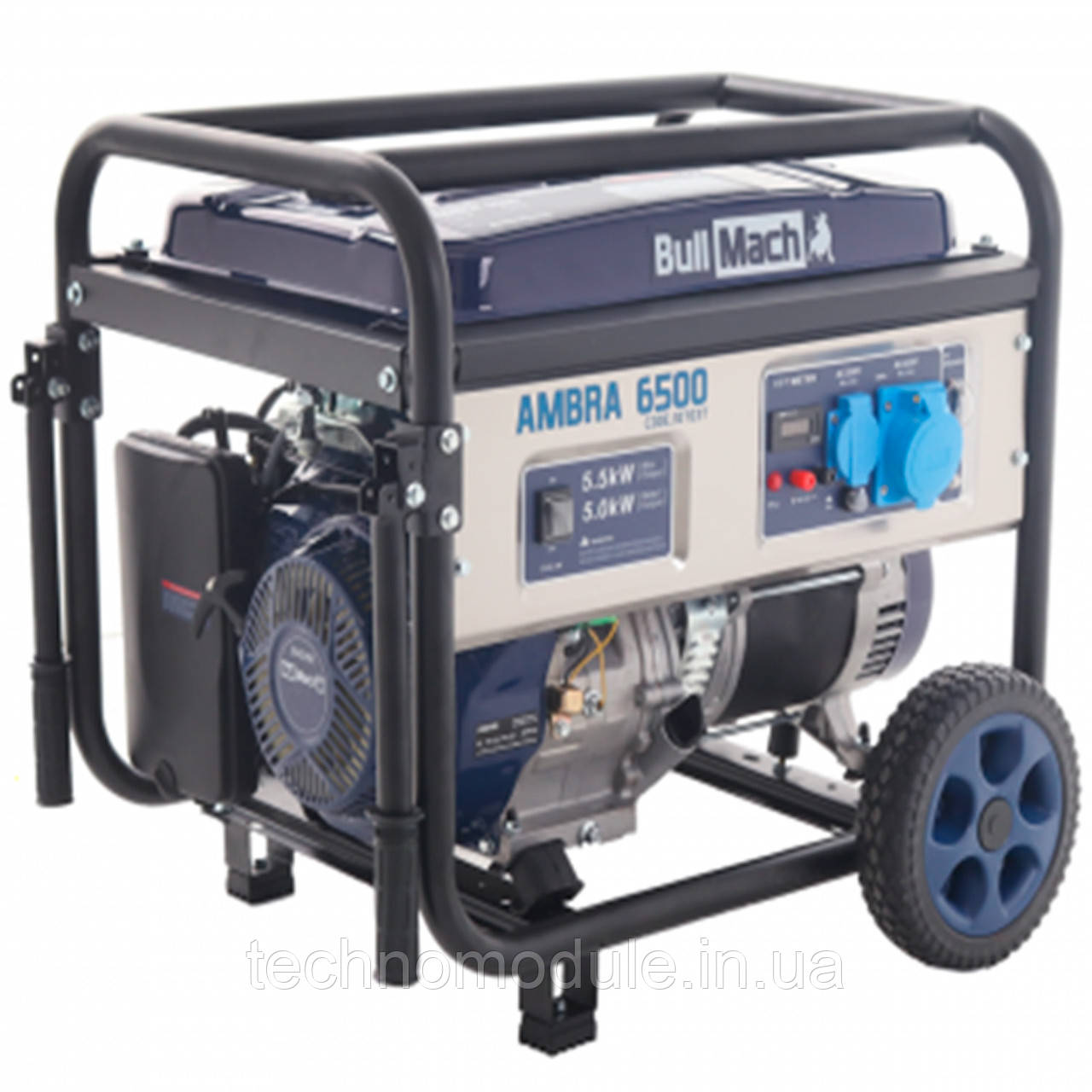 Генератор бензиновый 5,5/5 кВт BullMach AMBRA 6500