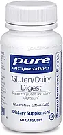 Pure Encapsulations Gluten-Dairy Digest / Ферменты для глютена и молока 60 капс