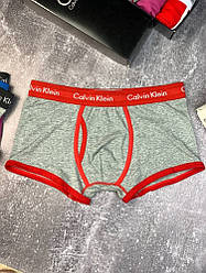 Труси Чоловічі Calvin Klein 365 Сірий & Червоний mu110