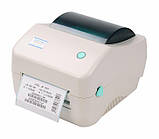 Етикетковий принтер Xprinter 450B USB до 108мм, білий, фото 2