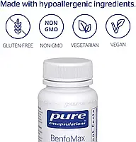 Pure Encapsulations BenfoMax / Бенфомакс Вітамін Б1 Тіамін 90 капсул BX532, фото 5