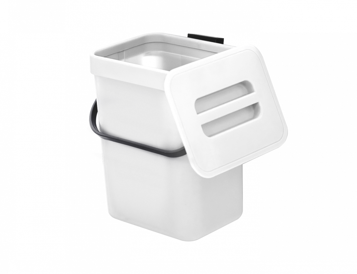 Купить Компактное ведро для мусора с крышкой, подвесное мусорное ведро ...