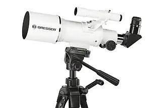 Телескоп-рефрактор Bresser Classic 70/350 Refractor | З адаптером для смартфону | Підійде для початківців і любителів астрономії, фото 3