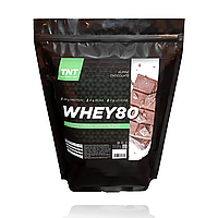 Протеин оригинал Muskle Grow Whey Target Nutrition Trend Poland, 2 кг 80% белка шоколад