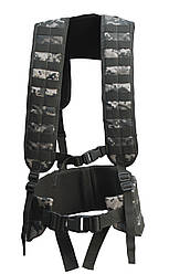 Пояс РПС тактичний з Molle Розвантаження для ВСУ Пиксель