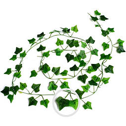 Штучна Ліана плющ зелений латекс 2 м.