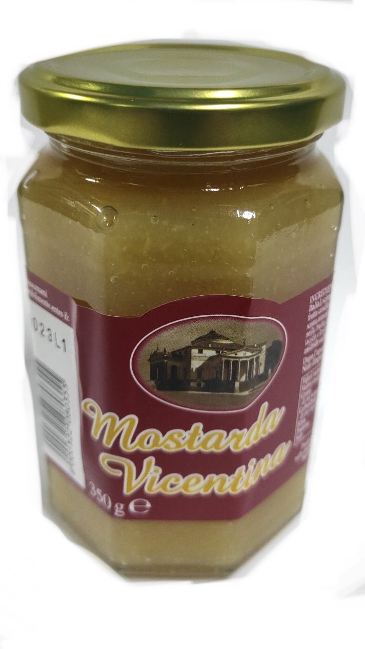 Гірчичний соус для сиру Mostarda Vicentina 350 г (з айвою і грушею)