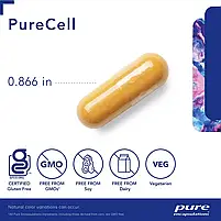 Pure Encapsulations PureCell/ Формула здоров'я клітин з антиоксидантами й адаптогенами 120 капсул BX019, фото 5