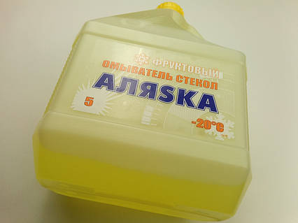 Очисник, омивач скла зимовий Аляска -20 5 л. Фруктовий (4 шт.)