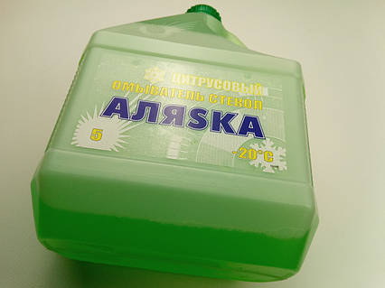 Очисник, омивач скла зимовий Аляска -20 5 л. Цитрусовий (4 шт.)