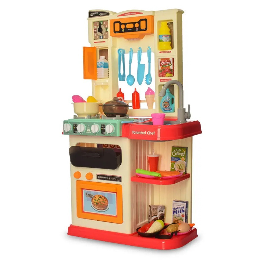 Детский игрушечный набор Кухня маленькой хозяюшки 46 предметов (922-115) - фото 1 - id-p1721040933