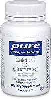 Кальций-D-глюкарат, Calcium-D-Glucarate, Pure Encapsulations, 60 капсул
