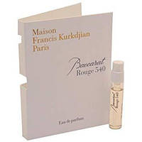 Парфюмированная вода Maison Francis Kurkdjian Baccarat Rouge 540 для мужчин и женщин - edp 2 ml vial