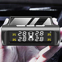 Система контролю тиску в шинах TPMS з зарядкою від сонця і дисплеєм, фото 2