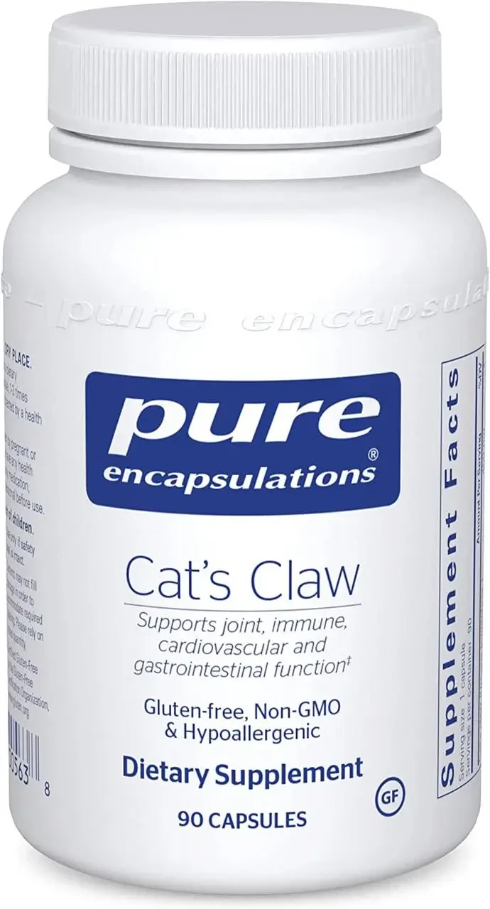 Котячий кіготь, Cat's Claw, Pure Encapsulations, 90 капсул BX990