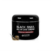 Восстанавливающий крем для лица Eyenlip Black Snail All In One Cream с муцином черной улитки, 100 мл