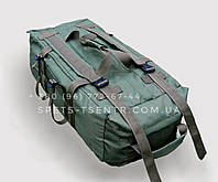 Прочная тактическая сумка-рюкзак баул олива 80 литров
