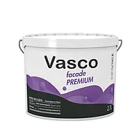 Силиконовая фасадная краска Vasco facade Premium 2,7 л