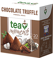 Чай Tea Moments "Chocolate Truffle" черный со вкусом шоколадного трюфеля, 20 пирамидок