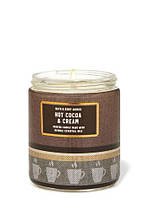 Свеча на 1 фитиль Bath and Body Works HOT COCOA & CREAM