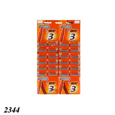 Станок BIC Sensitiv 3 леза планшет 24 шт (24шт)