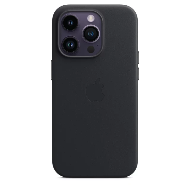 Чохол шкіряний з MagSafe для iPhone 12 / 12 Pro Black