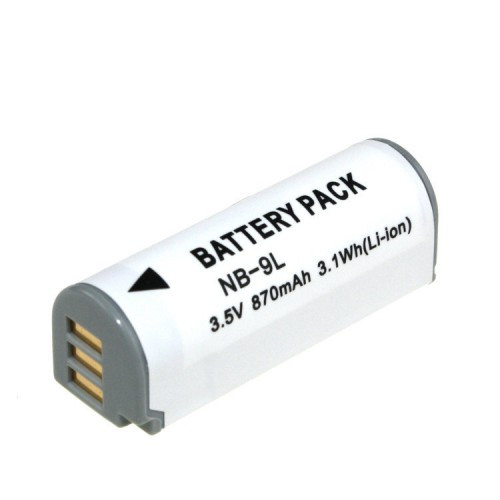 Акумулятор NB-9L для фотоапаратів CANON - аналог 870 ma