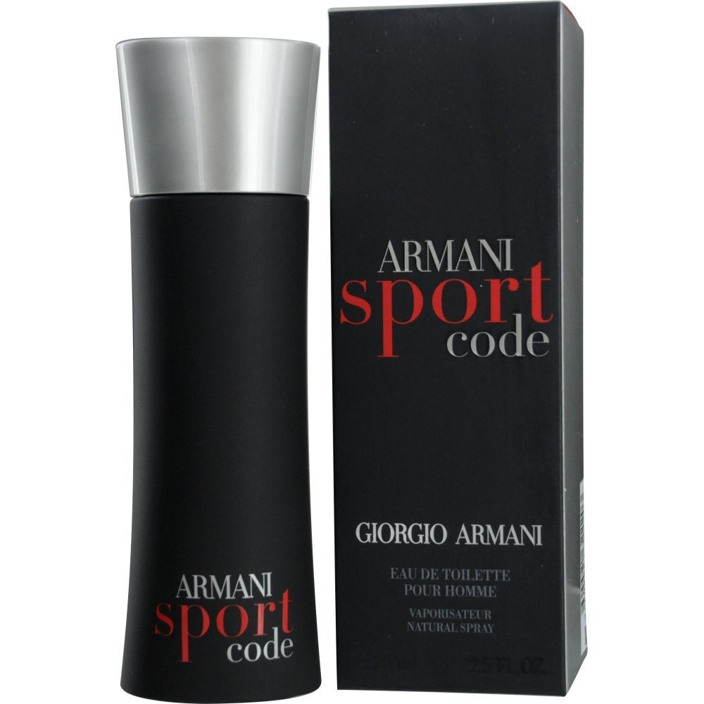 Чоловіча туалетна вода Armani Code Sport (освіжаючий деревно-цитрусовий аромат)