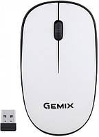 Мышь компьютерная беcпроводная Gemix GM-195 White