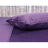 Чохол на подушку велюровий Violet 50х70 см Красиві чохли на подушки, фото 10