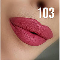 Рідка матова помада для губ 103 Дика троянда wild rose FARMASI MAKE UP 103