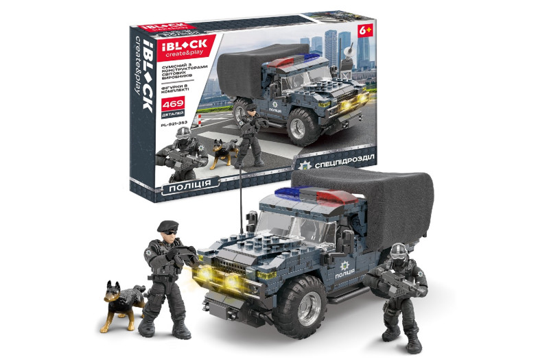 Конструктор IBLOCK PL-921-353 Спецпідрозділ Поліції