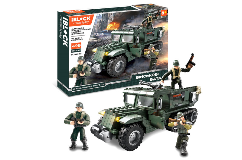 Конструктор Військові баталії IBLOCK PL-921-357