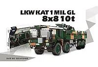 Конструктор ХВ 06052 "LKW KAT 1 MIL GL", 893 деталі, масштаб 1:30, у коробці