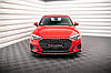 Сплітер Audi A3 8Y (2020+) тюнінг обвіс губа спідниця елерон (V2), фото 5