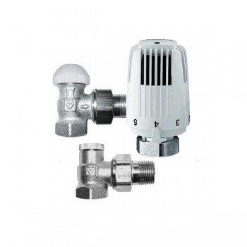Термостатичний комплект кутовий Herz Classic 1/2" TS-90