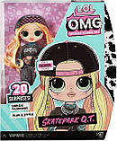 Лялька ЛОЛ ОМГ Леді Скейтер Оригінал LOL Surprise OMG Skatepark Q.T. Fashion Doll, фото 6