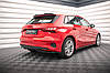 Дифузор Audi A3 8Y Sportback (2020+) тюнінг обвіс спідниця елерон, фото 3